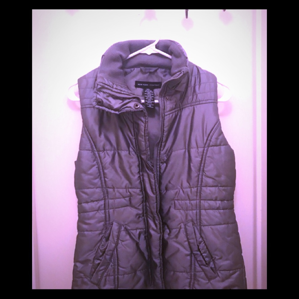 New York vest grey size XS